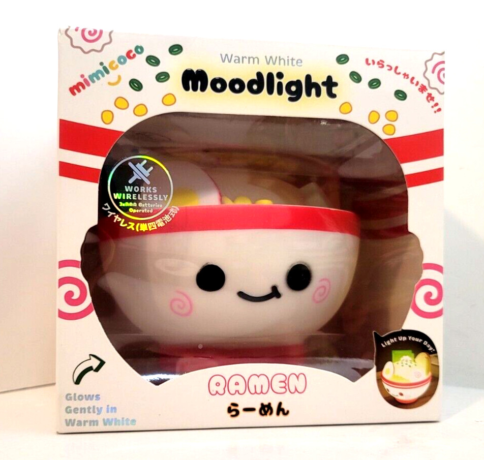 Mimicoco Warm White Ramen Moodlight Works Wirelessly New Open Box Fast Ship
