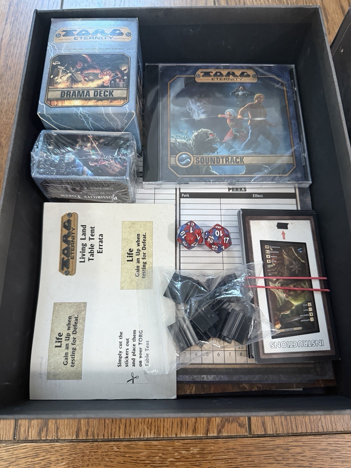 Torg Eternity RPG: Core Earth Kickstarter boxset - NIB Open