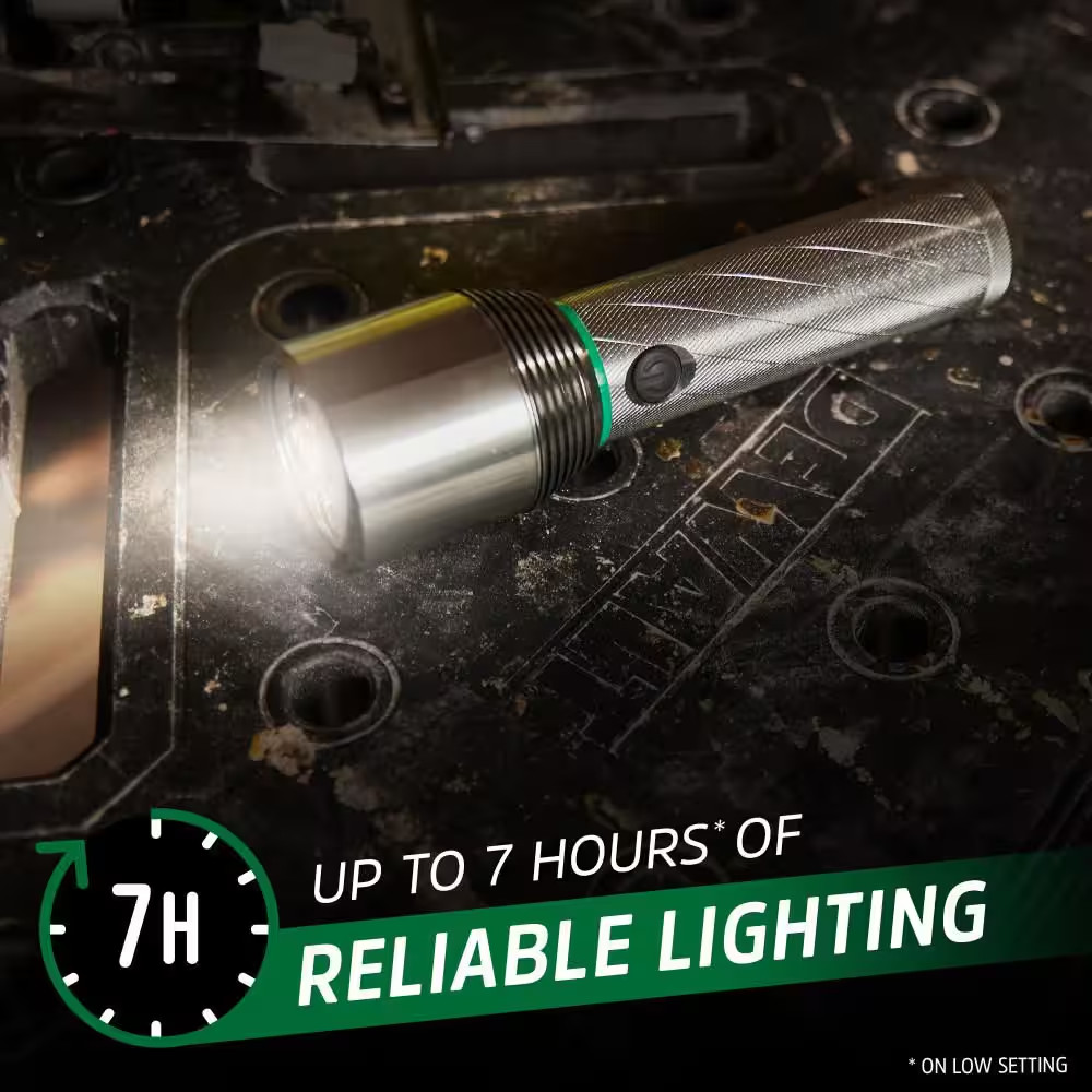 2000 Lumen Rechargeable Handheld Flashlight
