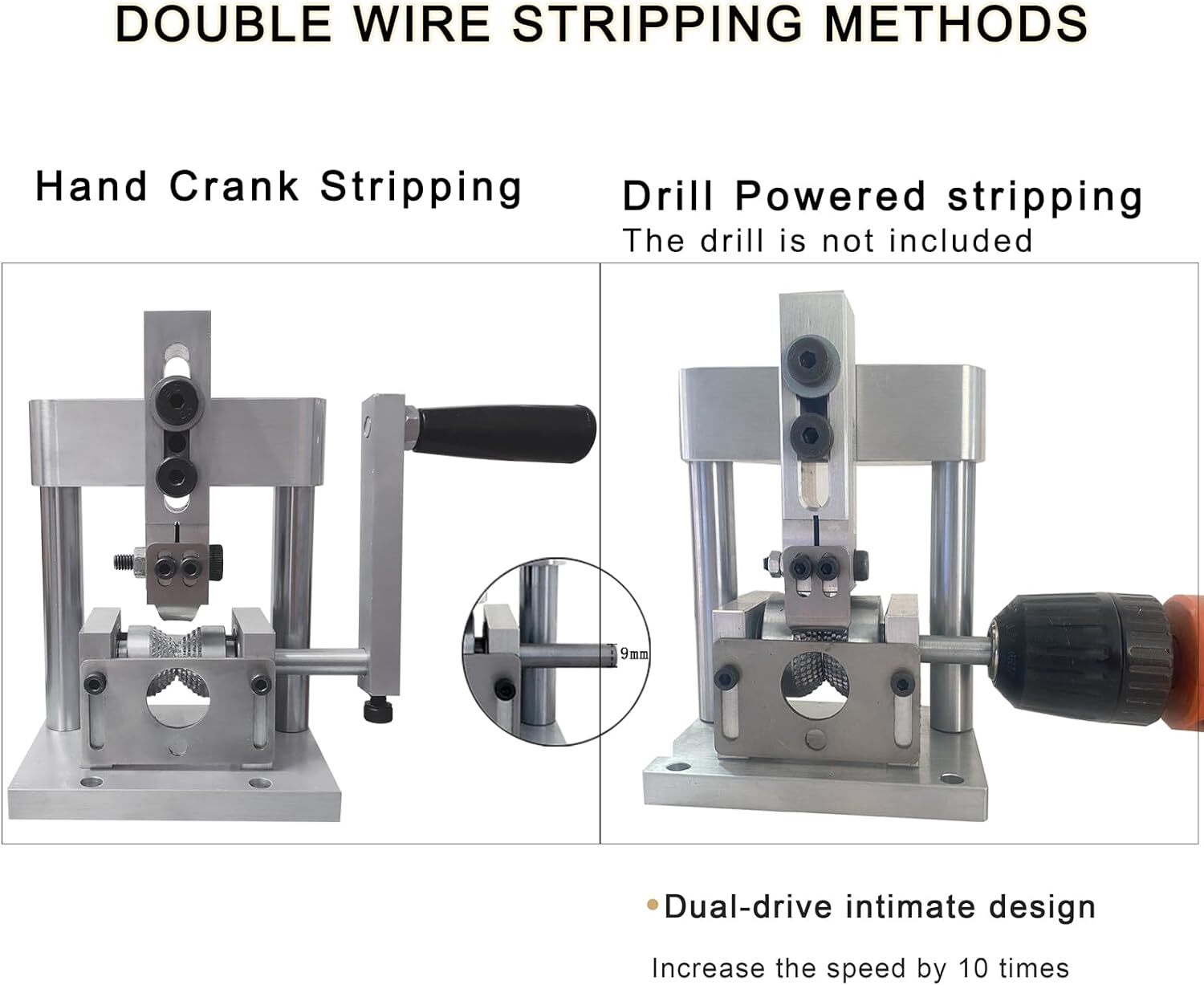 Scrap Cable Stripping Machine Copper Wire Stripping Machine Range 1mm-15mm