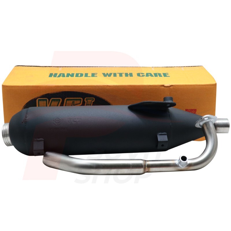 Modified Exhaust Muffler with pipe For Lambertta V200