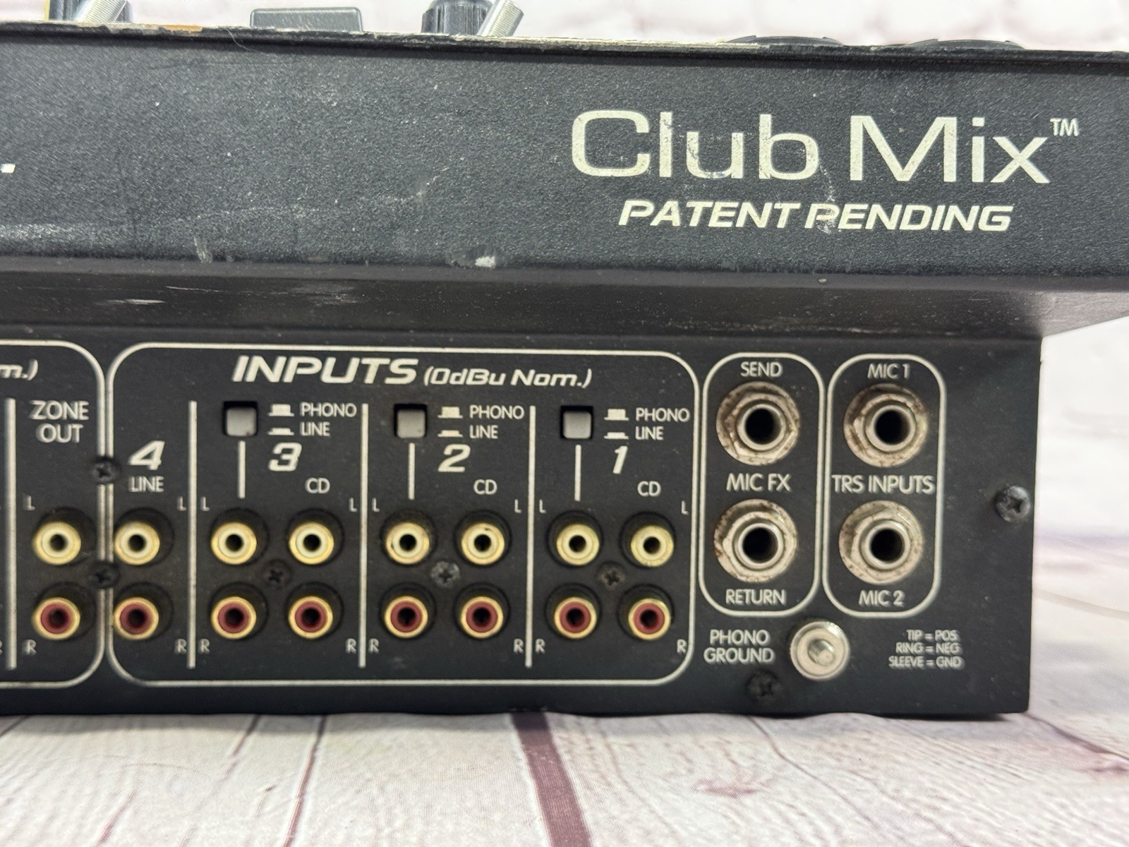 Peavey Club Mix DJ mixer