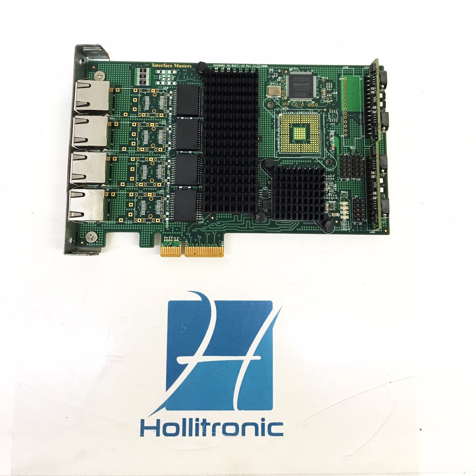 Interface Masters Niagara 4-Port Gigabit Ethernet Module 42-82571-43 Rev. C
