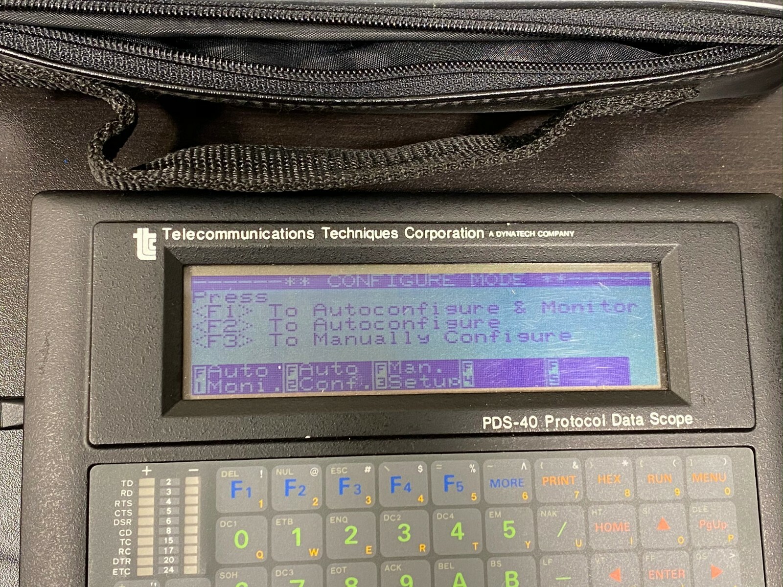 TTC Telecommunications Techniques Corp PDS-40 Protocol Data Scope