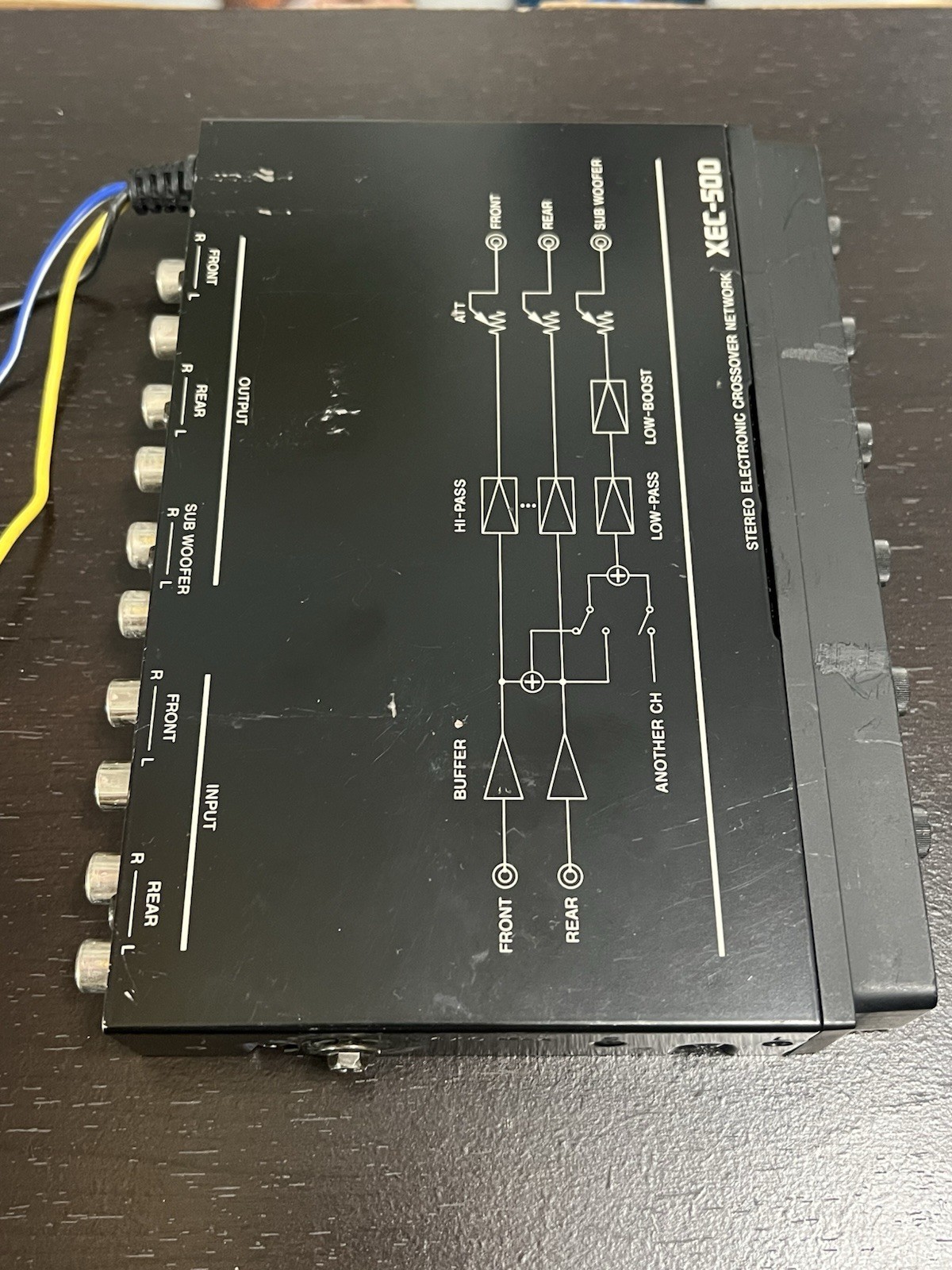 Old School Sony XEC-500 Equalizer