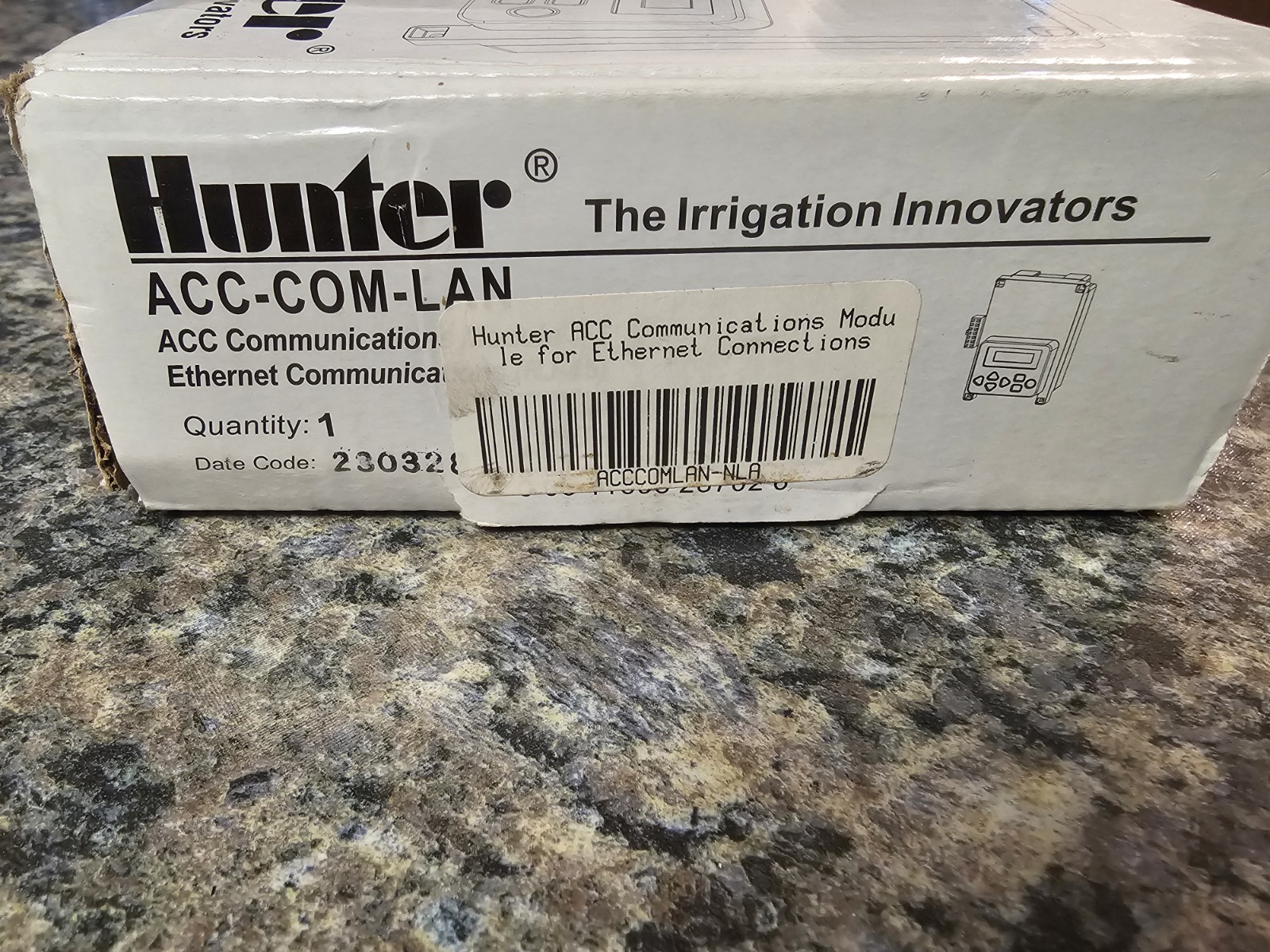 NEW HUNTER ACC-COM-LAN Ethernet Communication Module For Hunter ACC Controllers