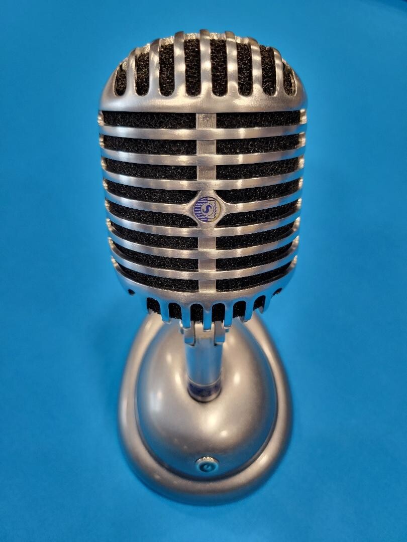 Shure 55 FATBOY MIC "USA" BLACK SCREENS REPAIR/ REFURB KIT W/ALL 7 RUBBER MOUNTS