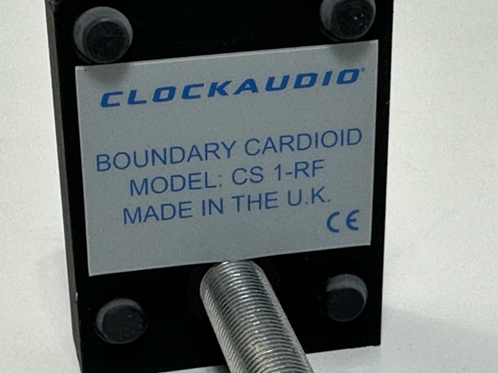 CLOCKAUDIO BOUNDARY CARDIOID CS 1-RF Layer Microphone - FREE SHIPPING