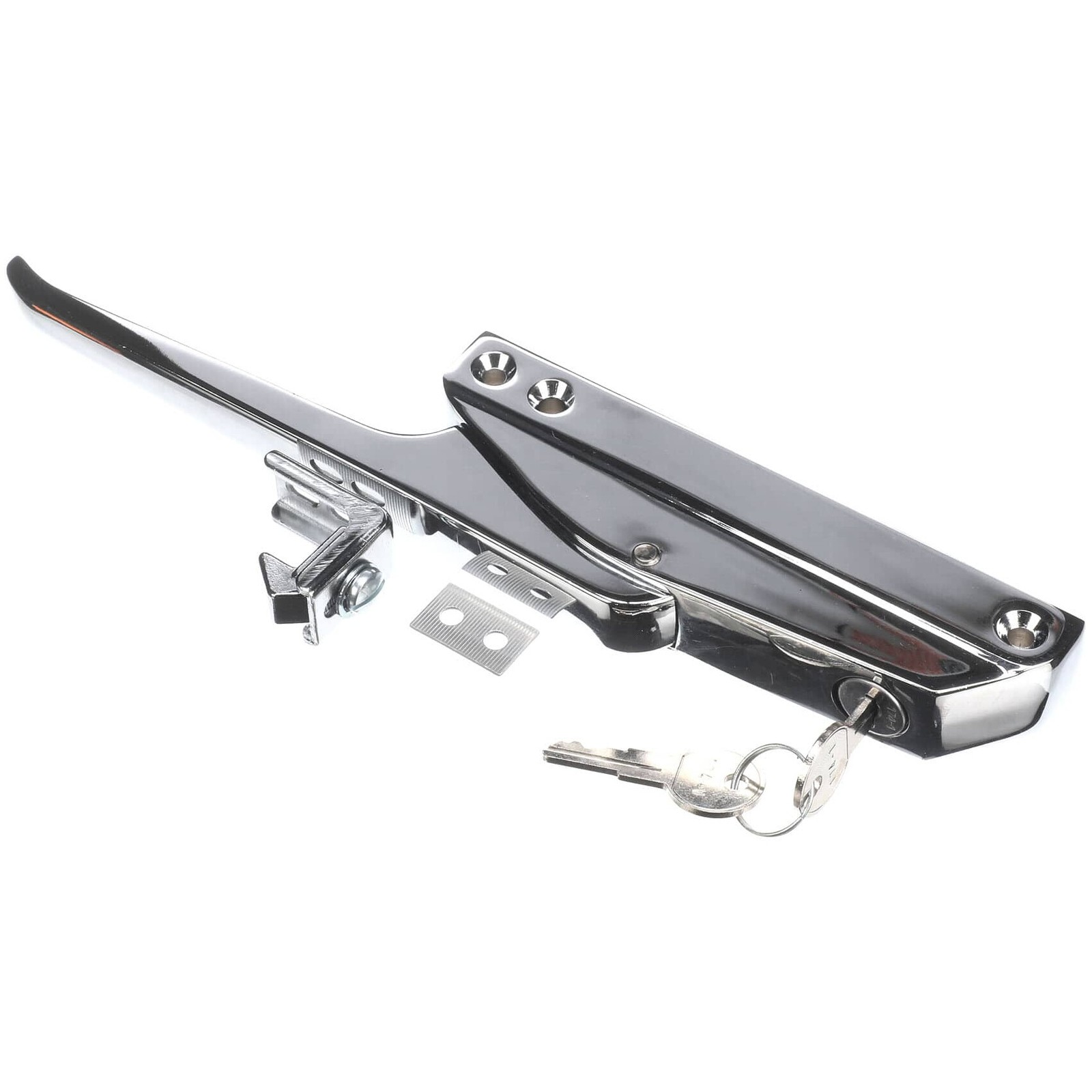 FWE LTHDRLK Door Latch Edgemount Chrome Lo