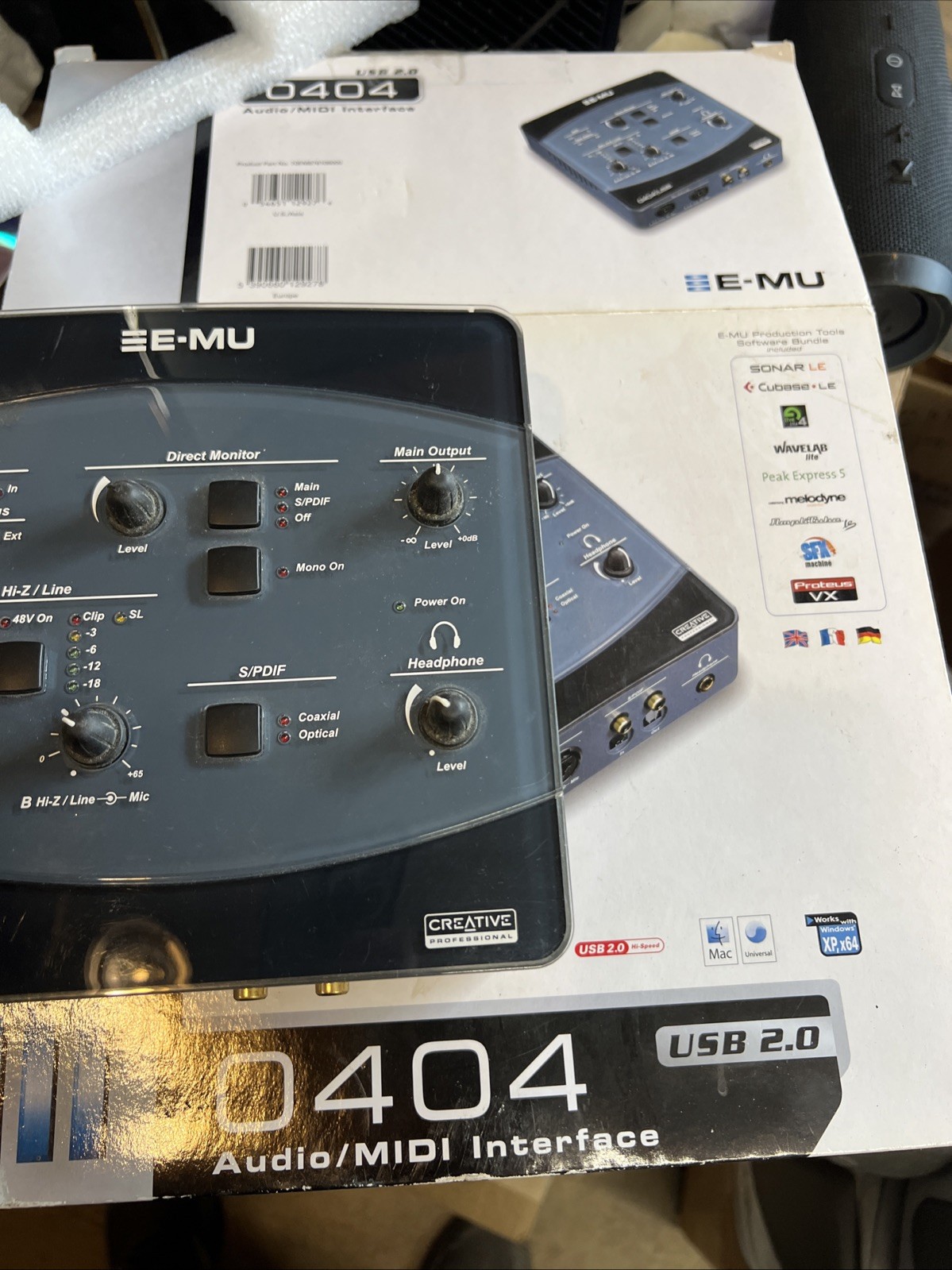E-Mu Systems 0404 USB Audio / MIDI Computer Interface