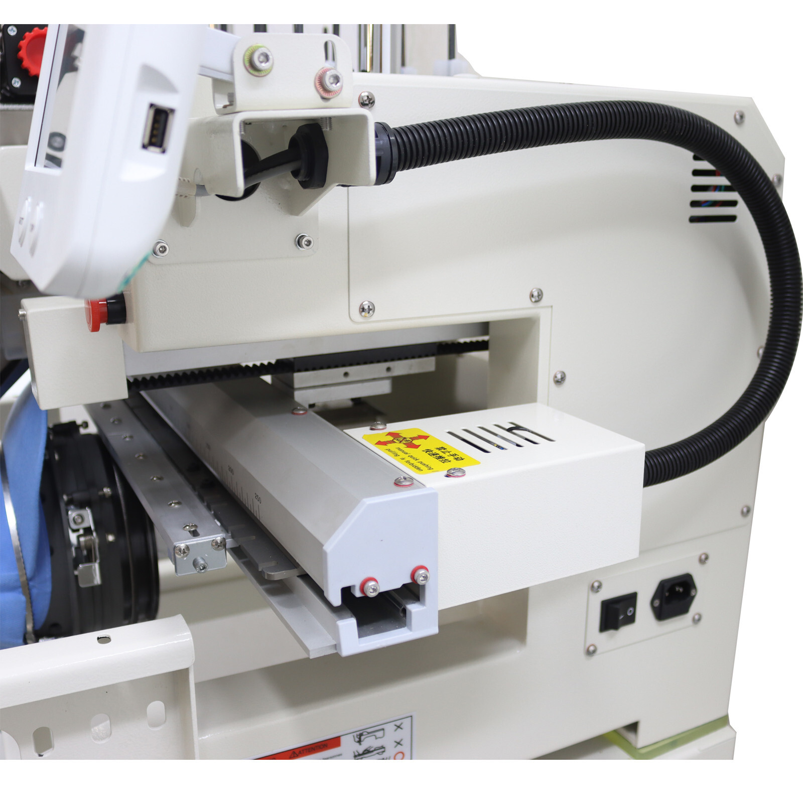 Single-head 12 Needles Automatic Computerized Embroidery Machine 110-220V 300W