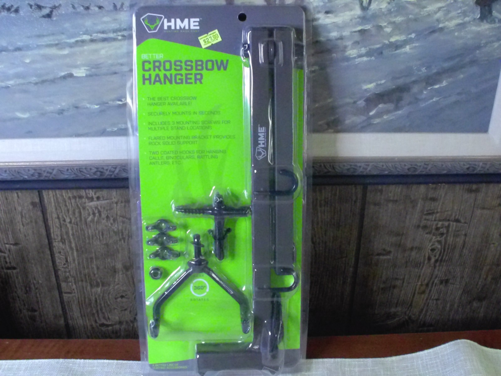 HME Products Better CrossBow Hanger 22 inch W/ Three Mounting Screws BCBH