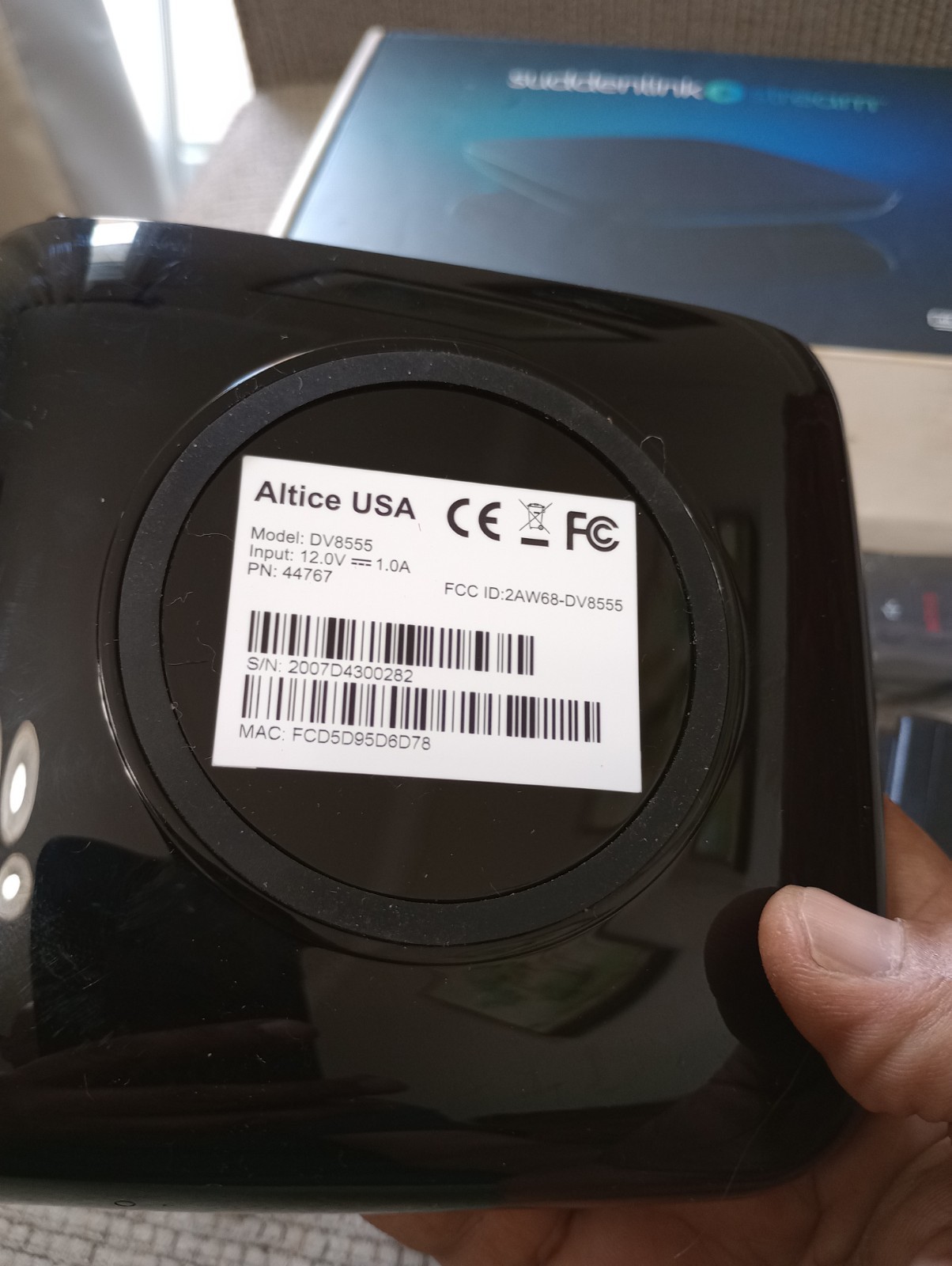 Suddenlink Stream Box 4k Live TV Streaming Altice DV8555/ open box