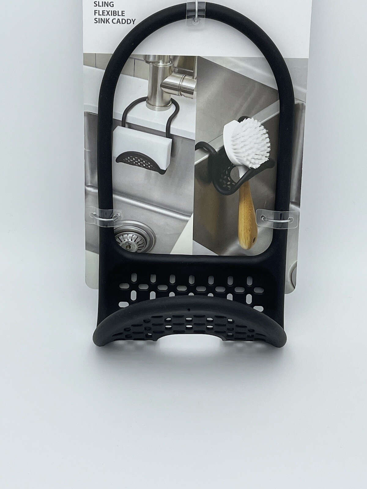 Umbra Flexible Sling Sink Caddy Black