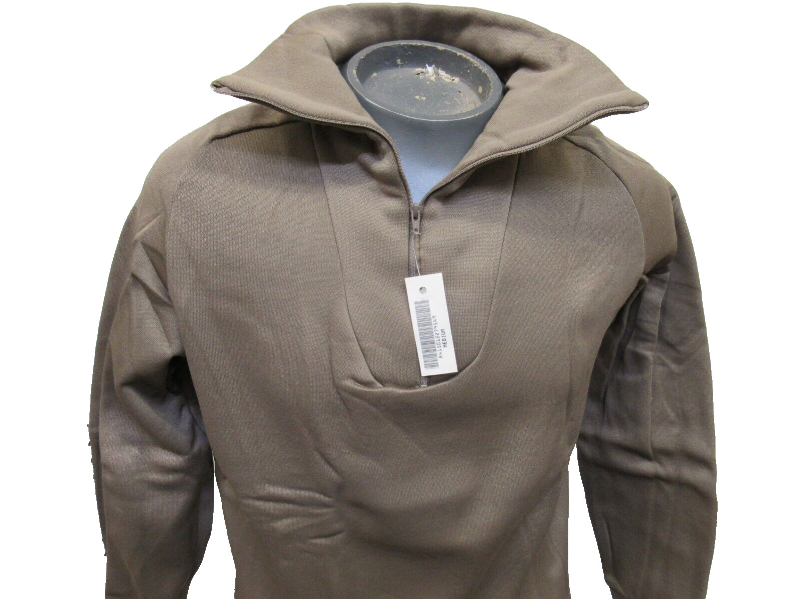 New USGI ECWCS Polypro Cold Weather Thermal Undershirt Shirt Top Brown Medium