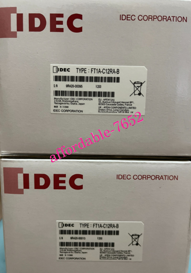 1pcs NEW IDEC  Touch Screen  FT1A-C12RA-B DHL or FedEX
