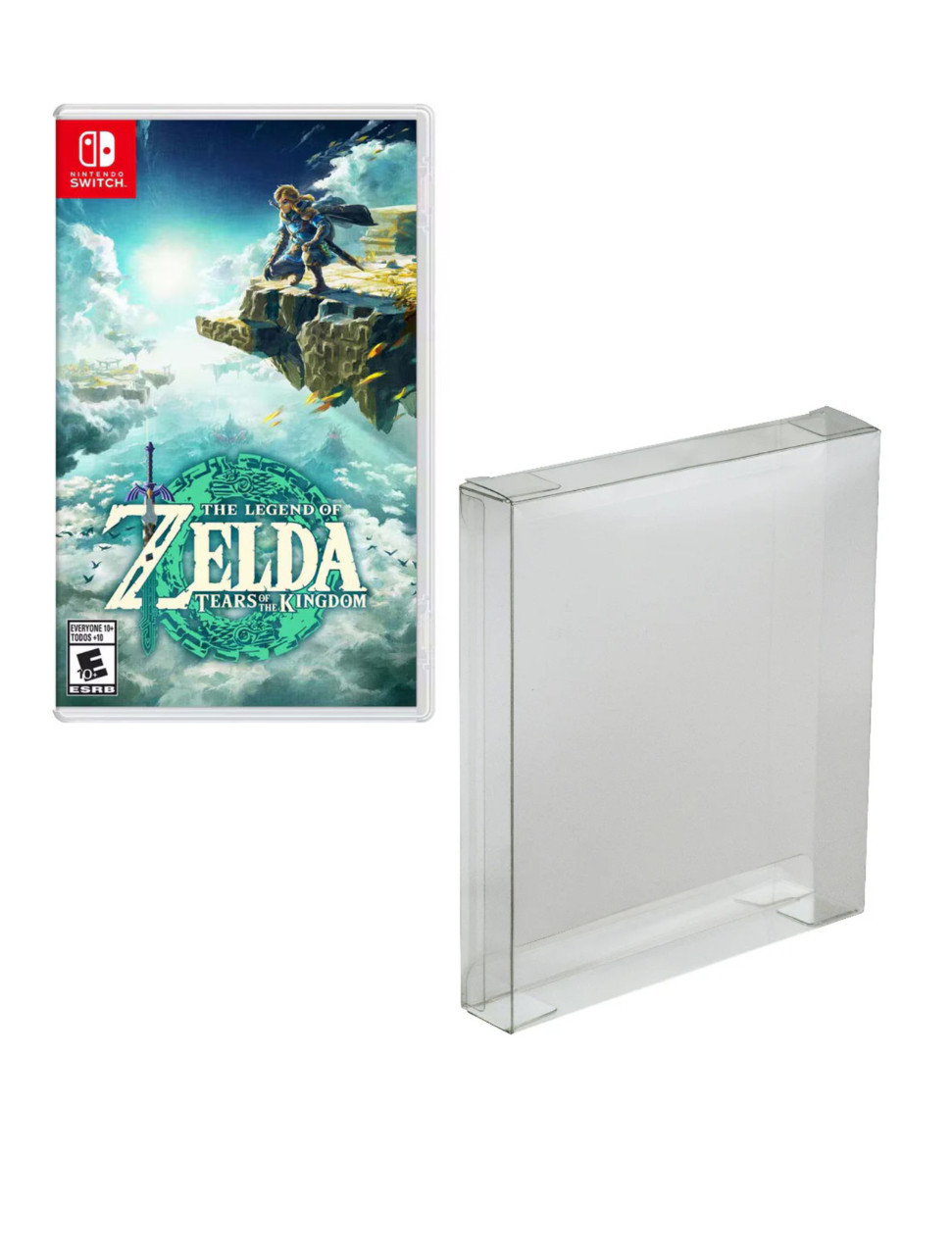 10 UV & Scratch Resistant 0.50mm Nintendo Switch Video Game Box Protectors