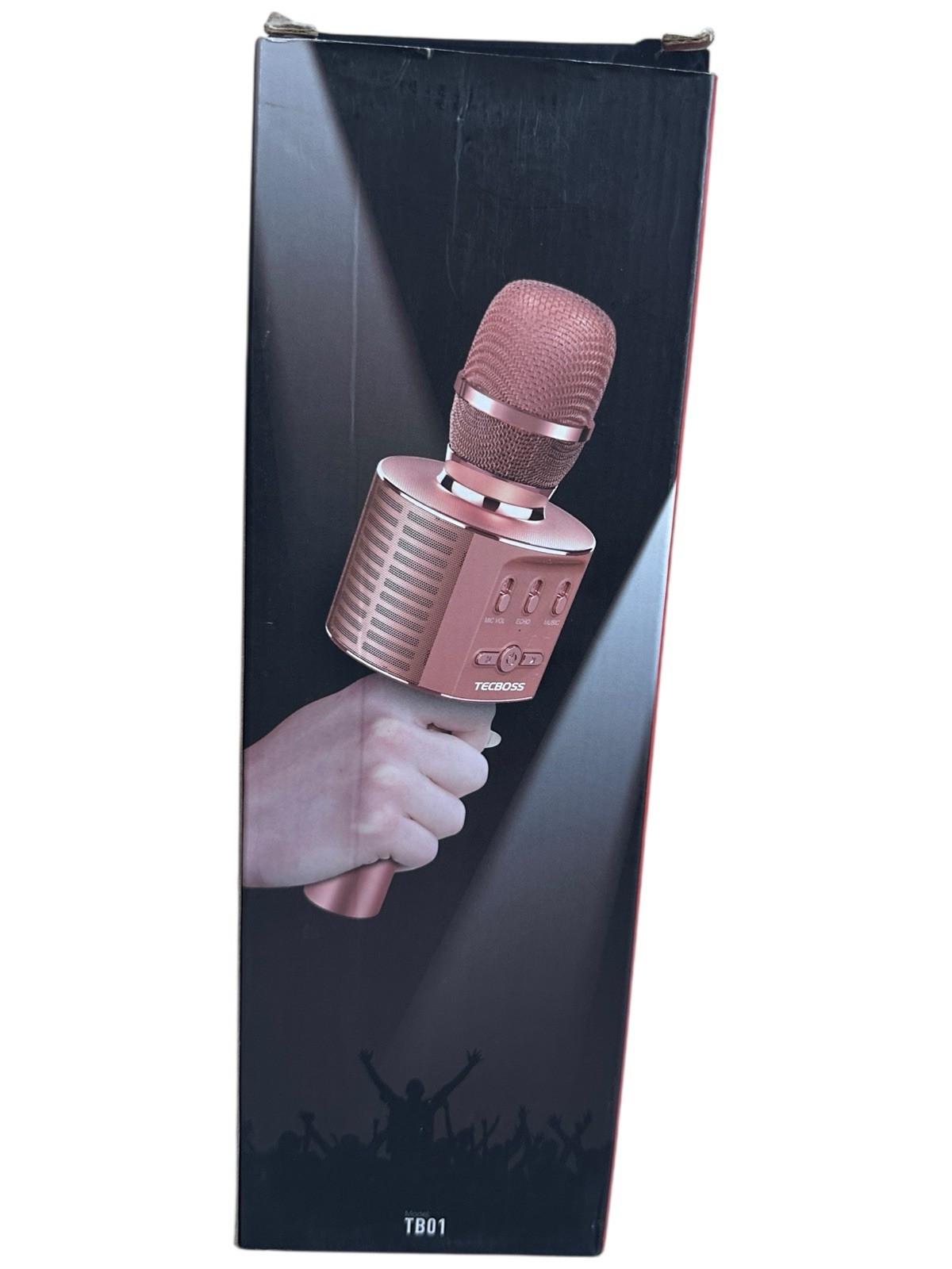 Karaoke Microphone Wireless Bluetooth Speaker Handheld Portable Singing