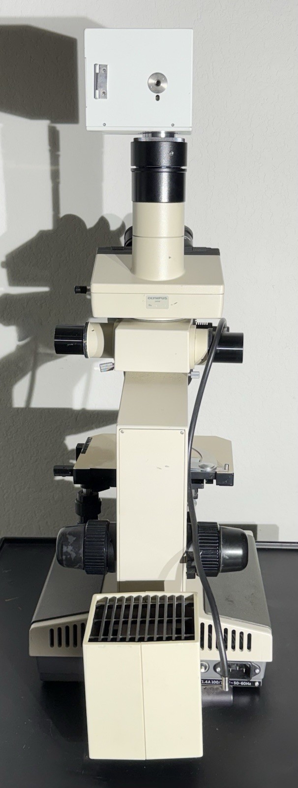Olympus BH-2 BHS Microscope Trinocular w/ Olympus DP10 Digital Microscope Camera