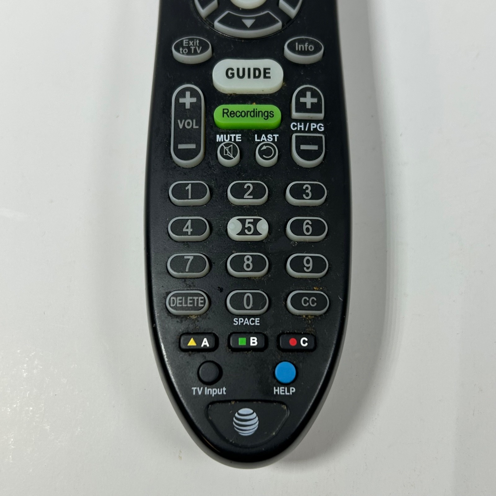 AT&T U-Verse S30-S1B Programmable Backlit Universal IR Remote Control OEM Tested