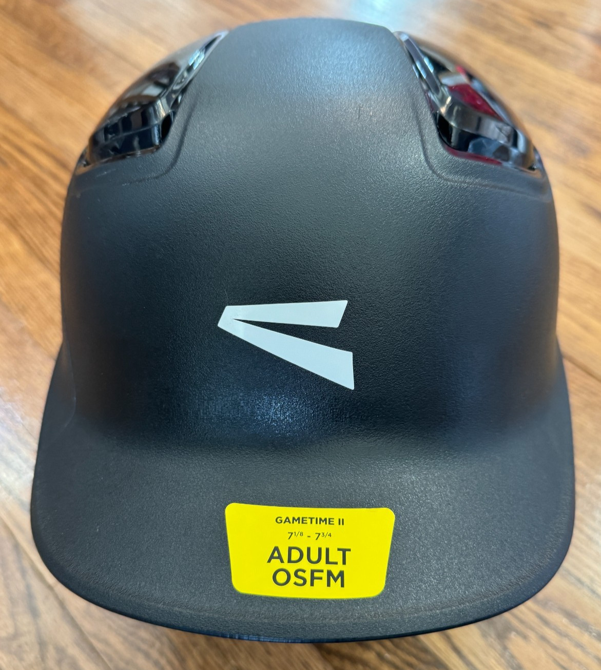 NEW EASTON SCREAMIN’ E Batting Helmet GAMETIME II BK Black ADULT OSFM
