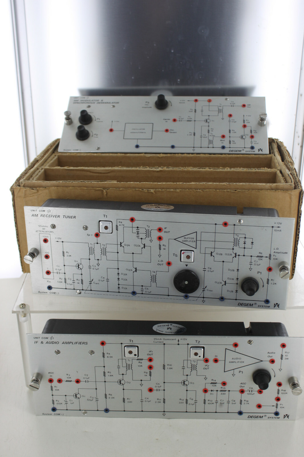 DEGEM SYSTEMS UNITCOM 1 AUDIO AMPLIFIERS AM TUNER MODULATOR
