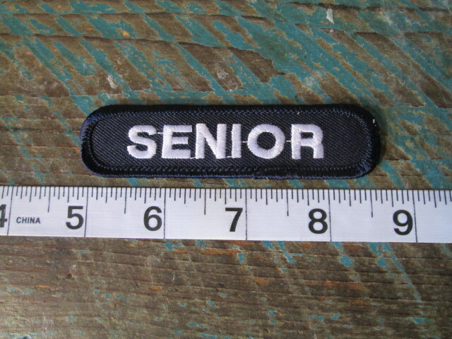 NEW MECHANIC UNIFORM   SENIOR  PATCH DEALERSHIP MAINTENANCE DEPARTMENT OFFCIAL