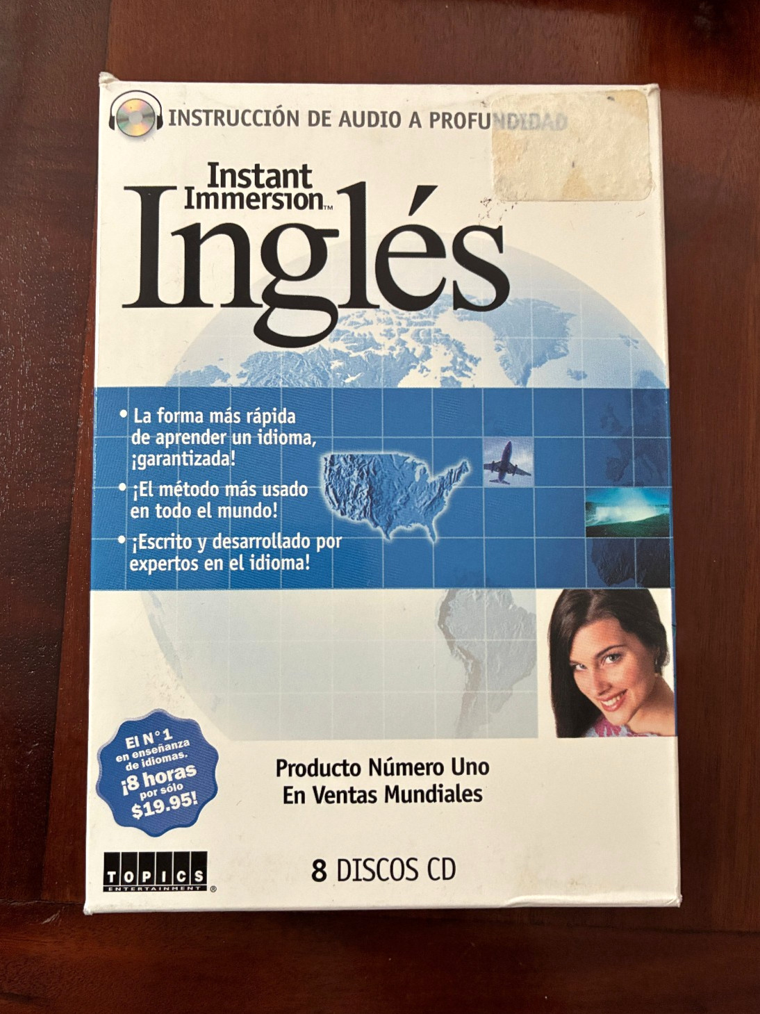 Instant Immersion Inglés 8 Audio CD Deluxe Edition Language Learning Course
