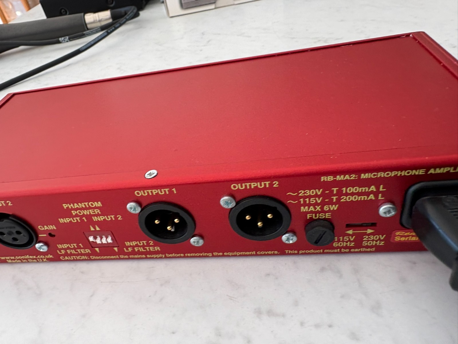 Sonifex RB MA2 Microphone