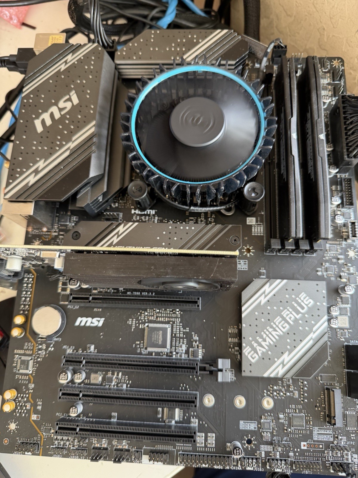 CPU + Motherboard Combo - Intel® Core™ i5-12600 + MSI B760 Gaming Plus WiFi