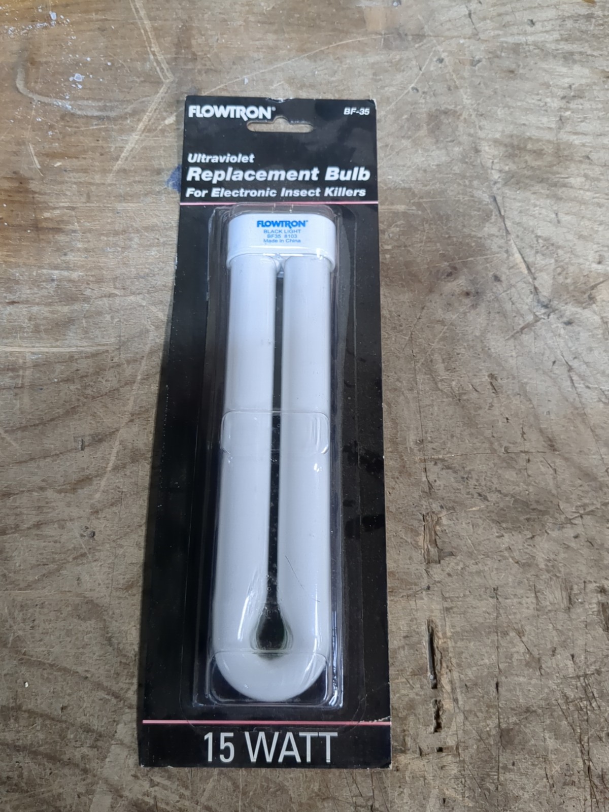 Flowtron BF-35, 15W Replacement UV Bulb (1-Pack) for BK-15 Bug Zapper