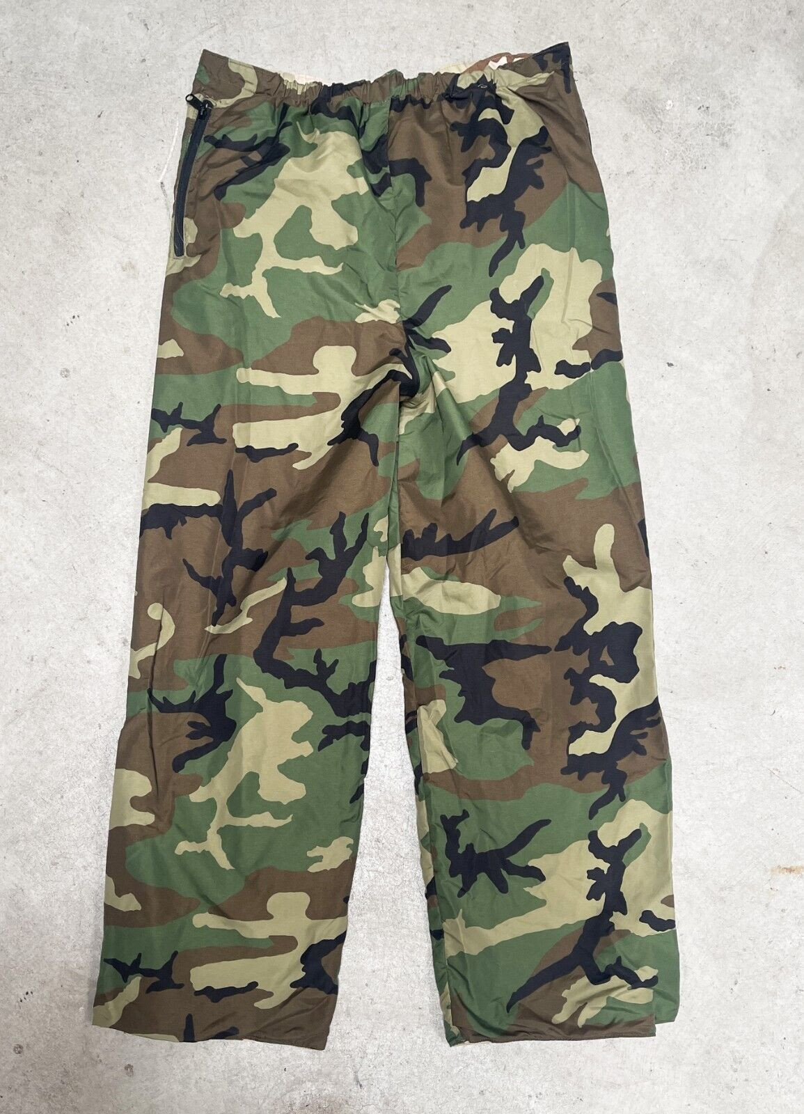 Adventure Tech Double Desert / Woodland Goretex Waterproof Pants Size L