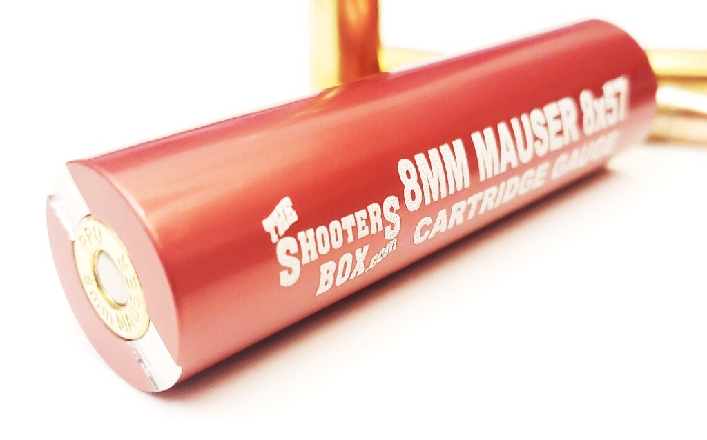 8MM Mauser 8x57 Case & Ammunition Gauge - For Checking Your Ammo - Free Ship!