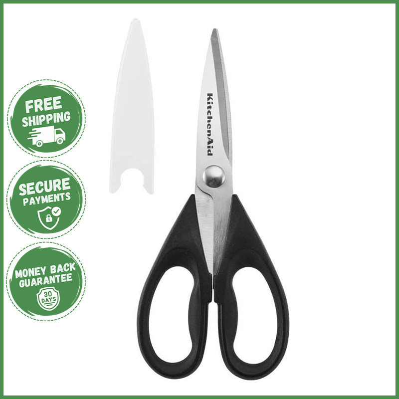 ALL PURPOSE KITCHEN SHEARS Poultry Herb Food Soft Grip Scissors Cutting Tool