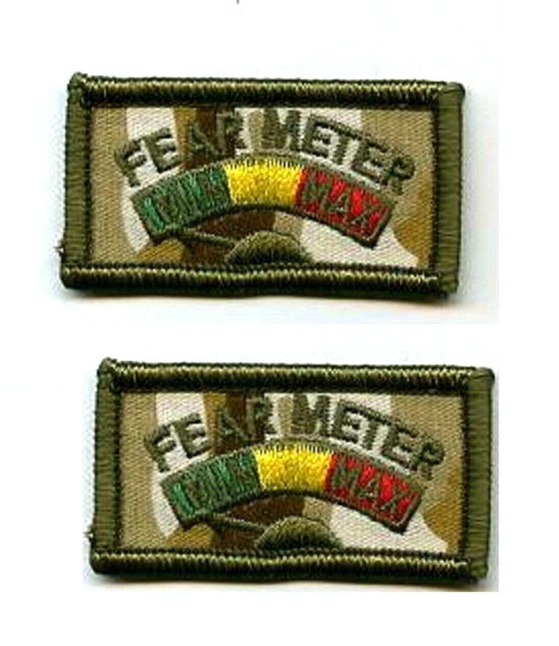 Syria-Iraq GREEN BERETS SFG SP OPS ODA SAS JTF burdock 2" camo 2-TAB: FEAR METER
