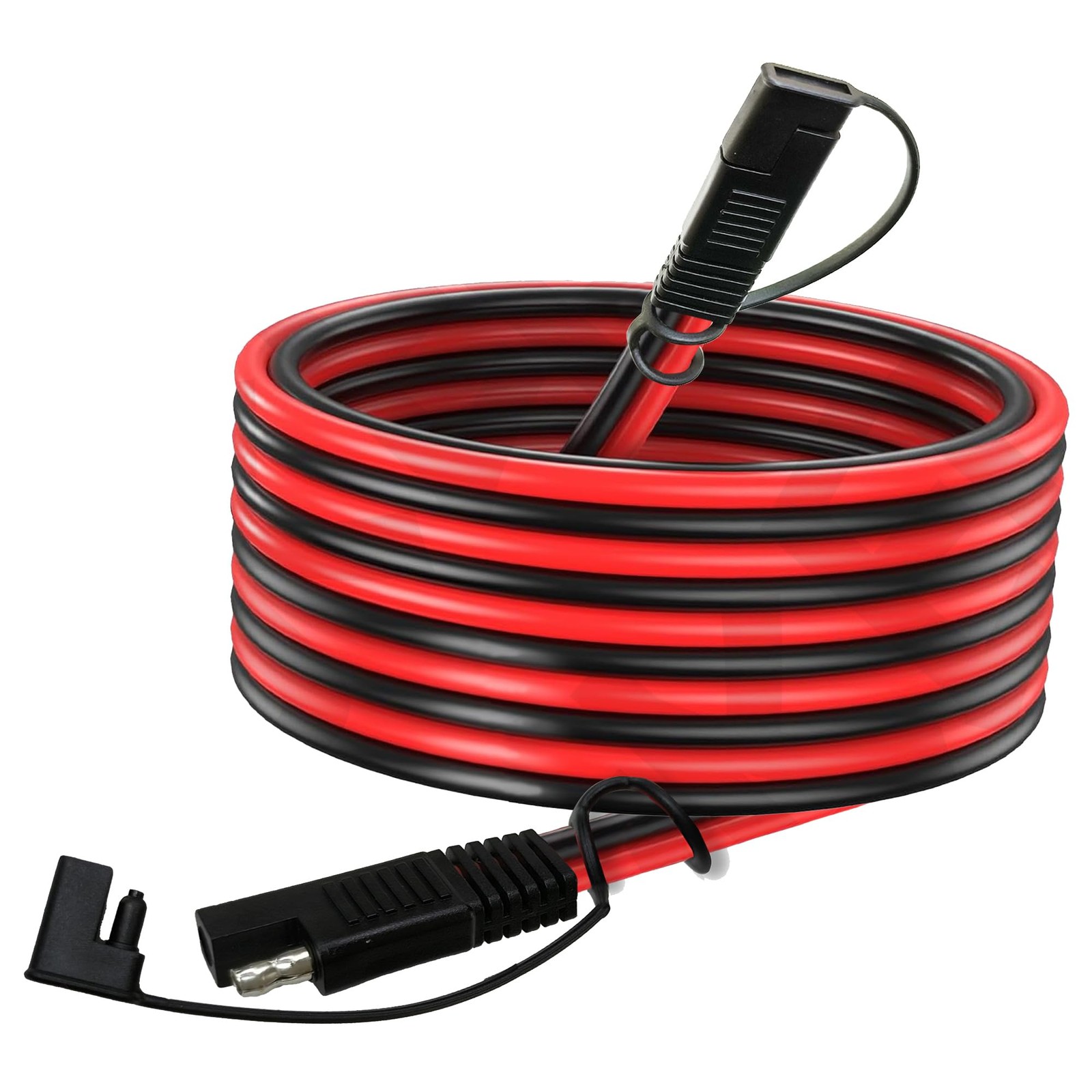Magiktech 50 FT SAE to SAE Extension Cable 12AWG for Solar Panel Battery RV