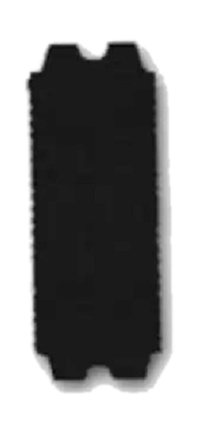 Gemtex 40080 - DRYWALL SHEETS 4-3/8IN. x 11IN. 50/CASE - GRIT 80 (50EA)