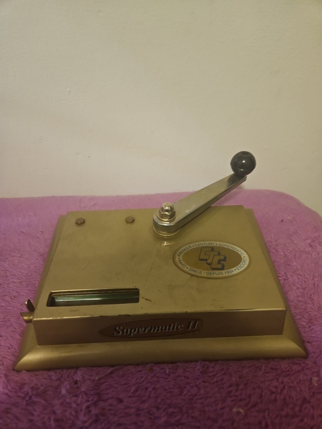 Vintage PREMIER SUPERMATIC II 2 CIGARETTE MAKER ROLLING TOBACCO INJECTOR MACHINE