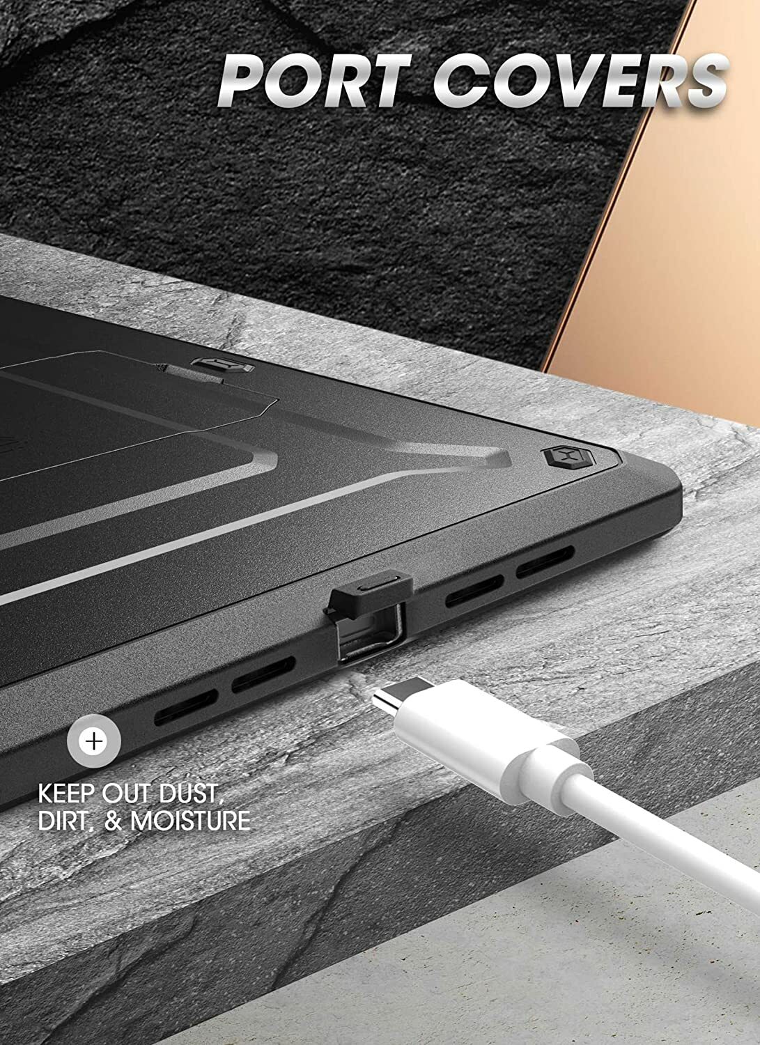 SUPCASE For iPad mini 6 Built-in Screen Protector Full-Body Rugged UBPro Case