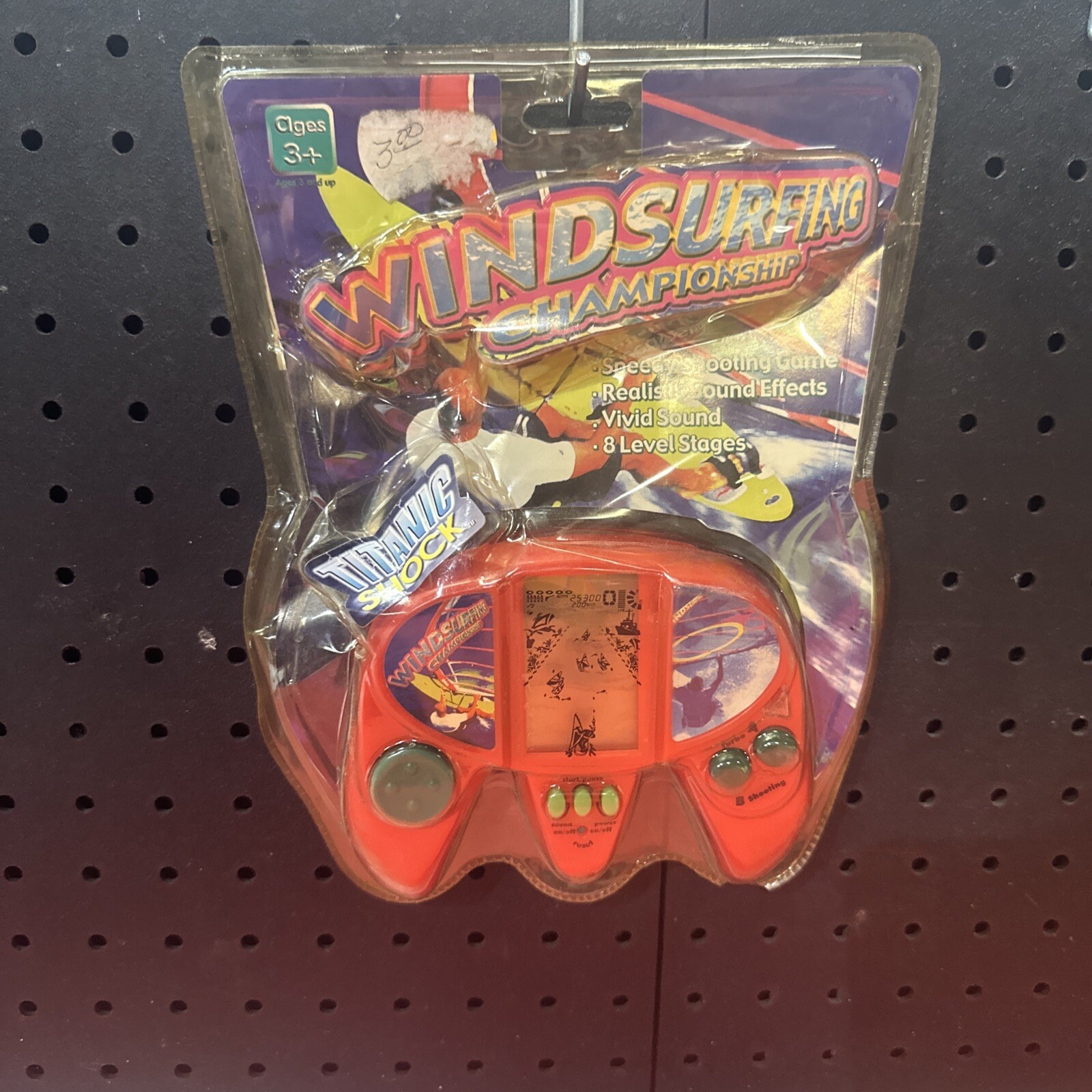 vintage virtual shotting game windsurfing handheld