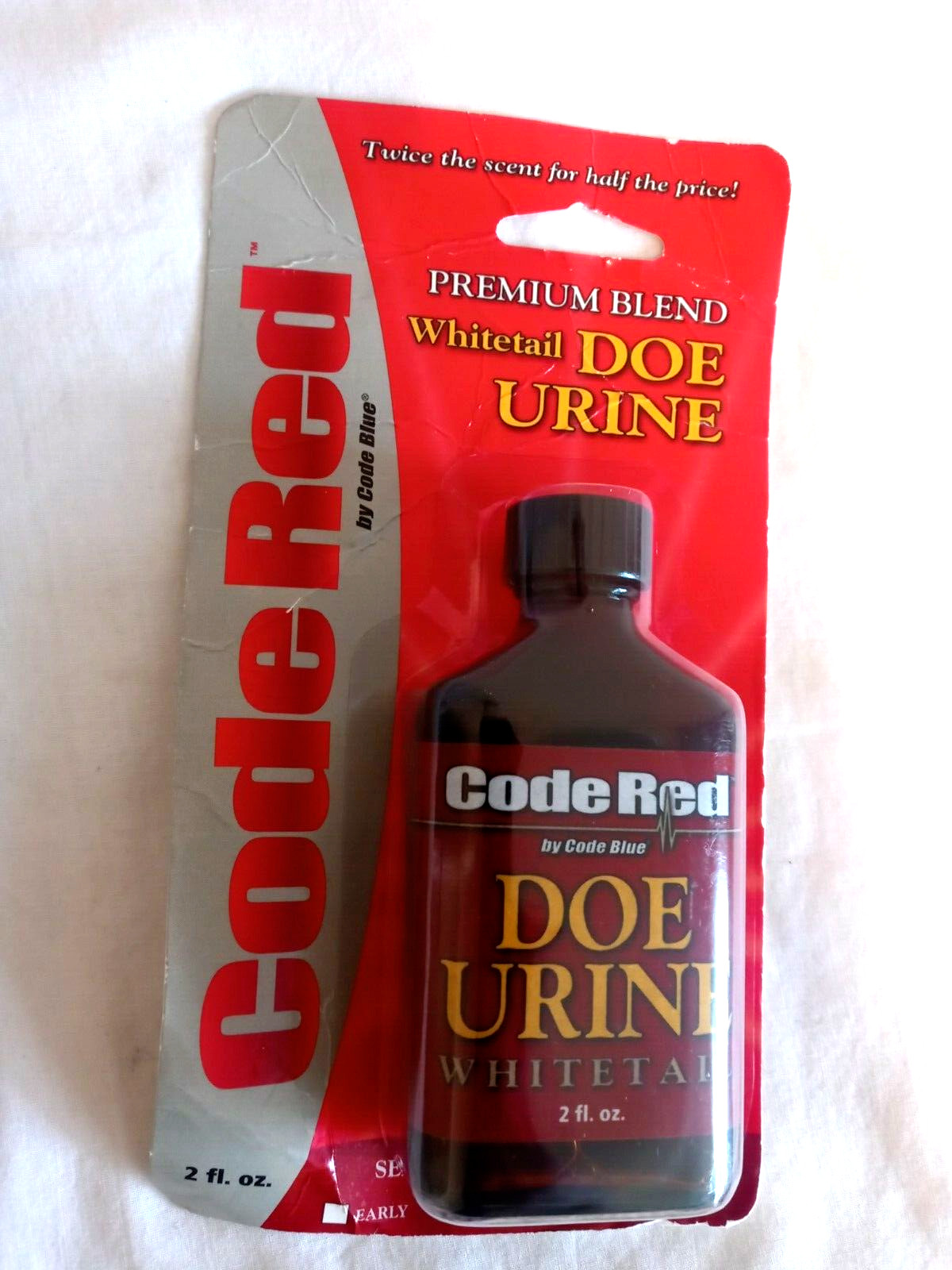 Code Red Whitetail Doe Urine (2 fl. oz.) Premium Blend Hunting Seasonal Usage