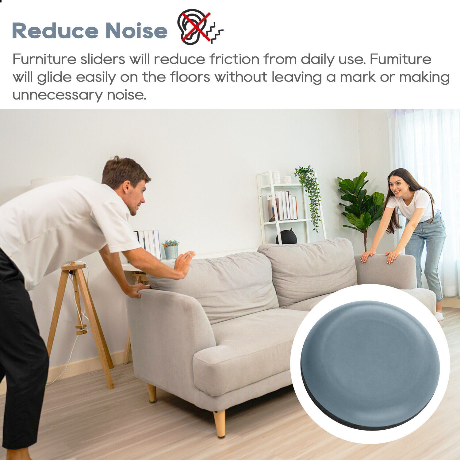 20Pcs Chair Table Leg Feet Pads Glides Sliders Furniture Floor Protectors Mat