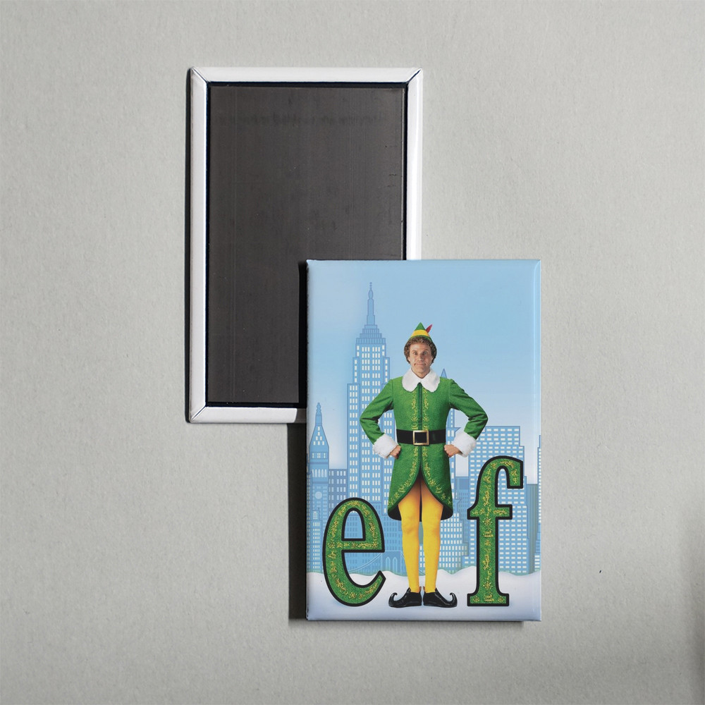 Elf Mini Movie Poster Fridge Locker Magnet