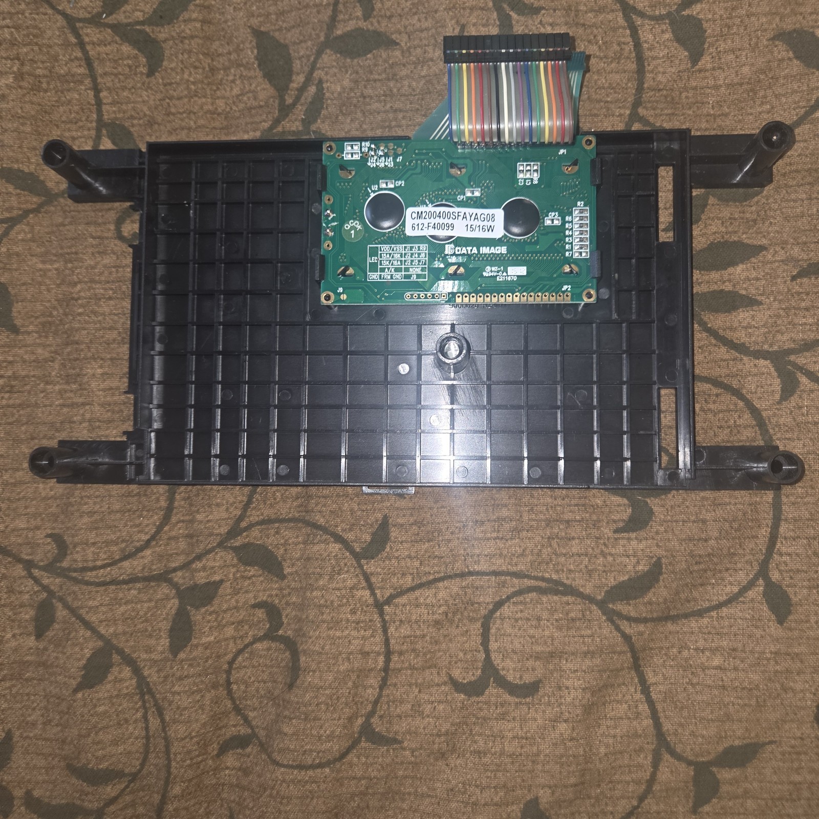 Edwards EST VS Series LCD Display Screen Assembly Module CM200400SFAYAG08 READ