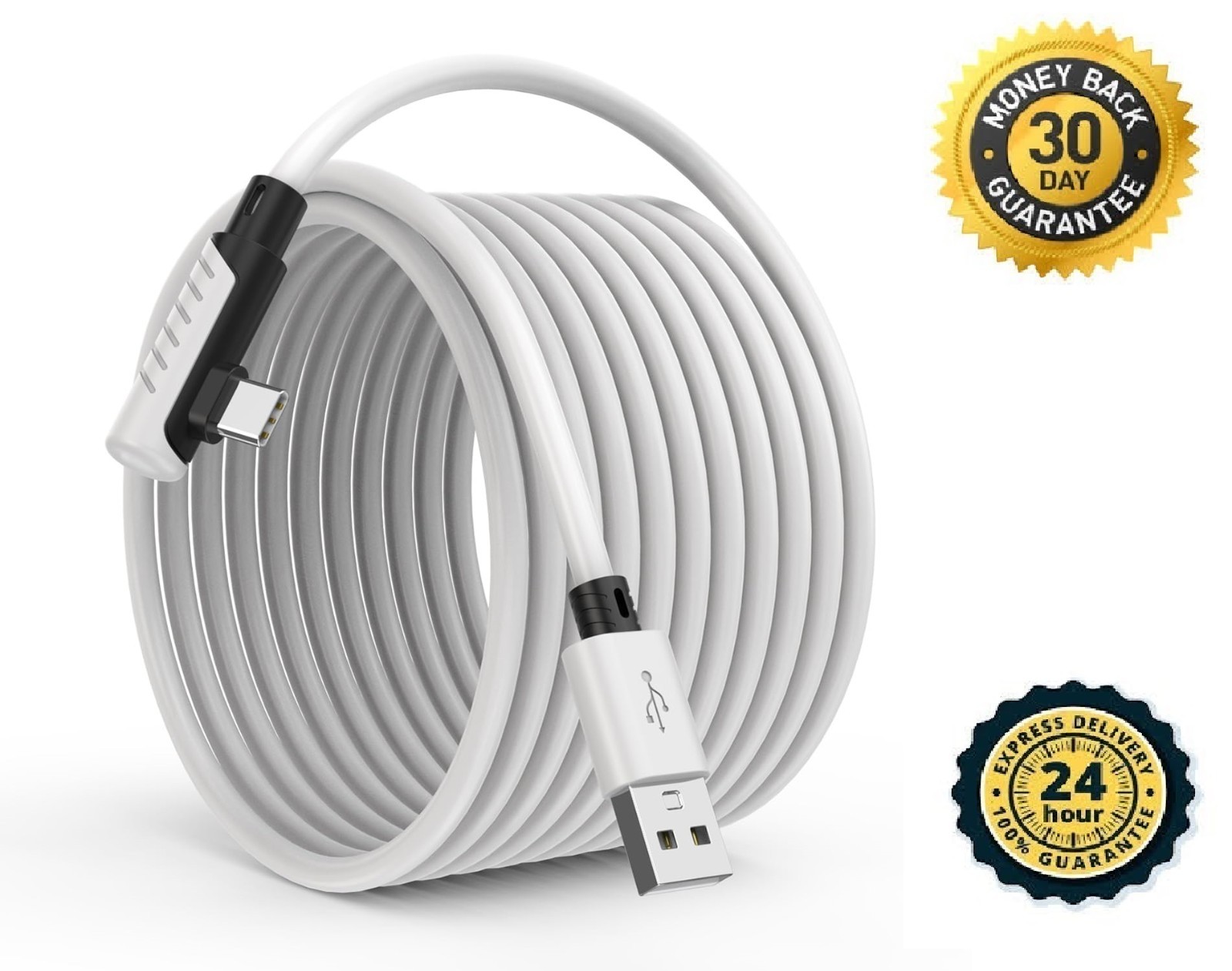 16 Feet Link Cable for Quest 3S,VR Cable Compatible with Meta Quest 3S/Quest 3/O