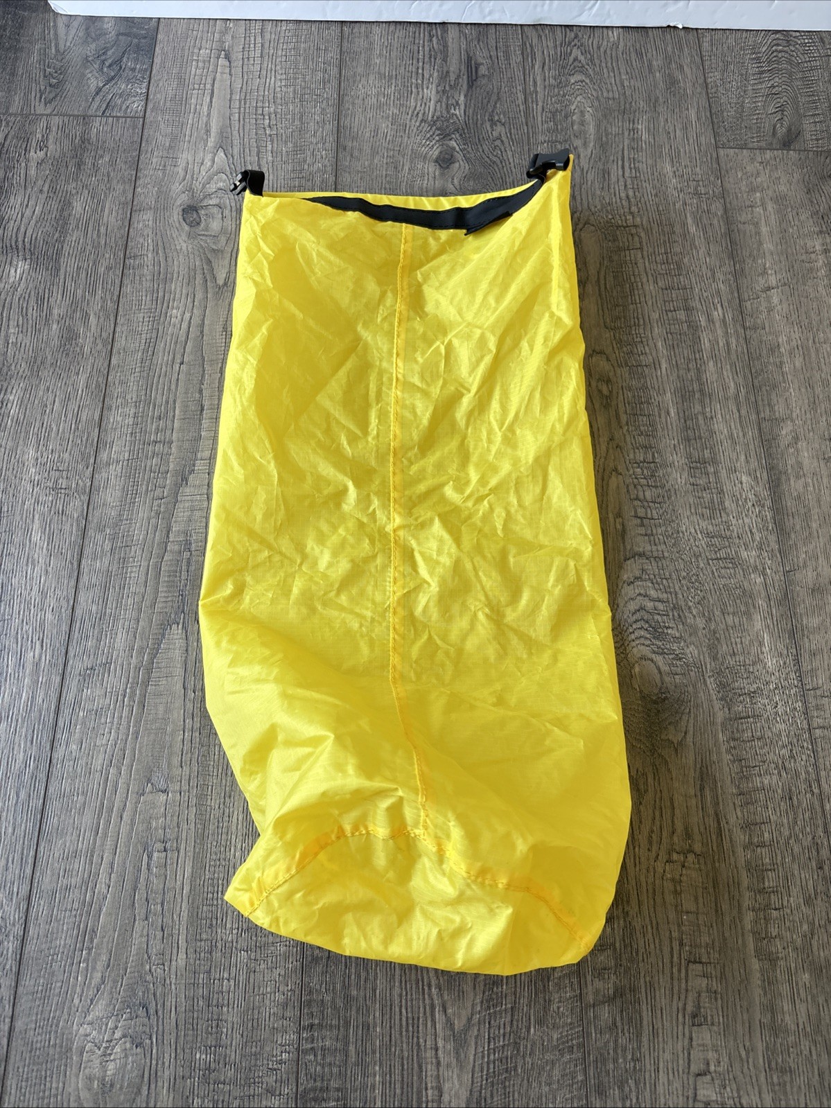 Outdoor products water resistant stuff sack yellow