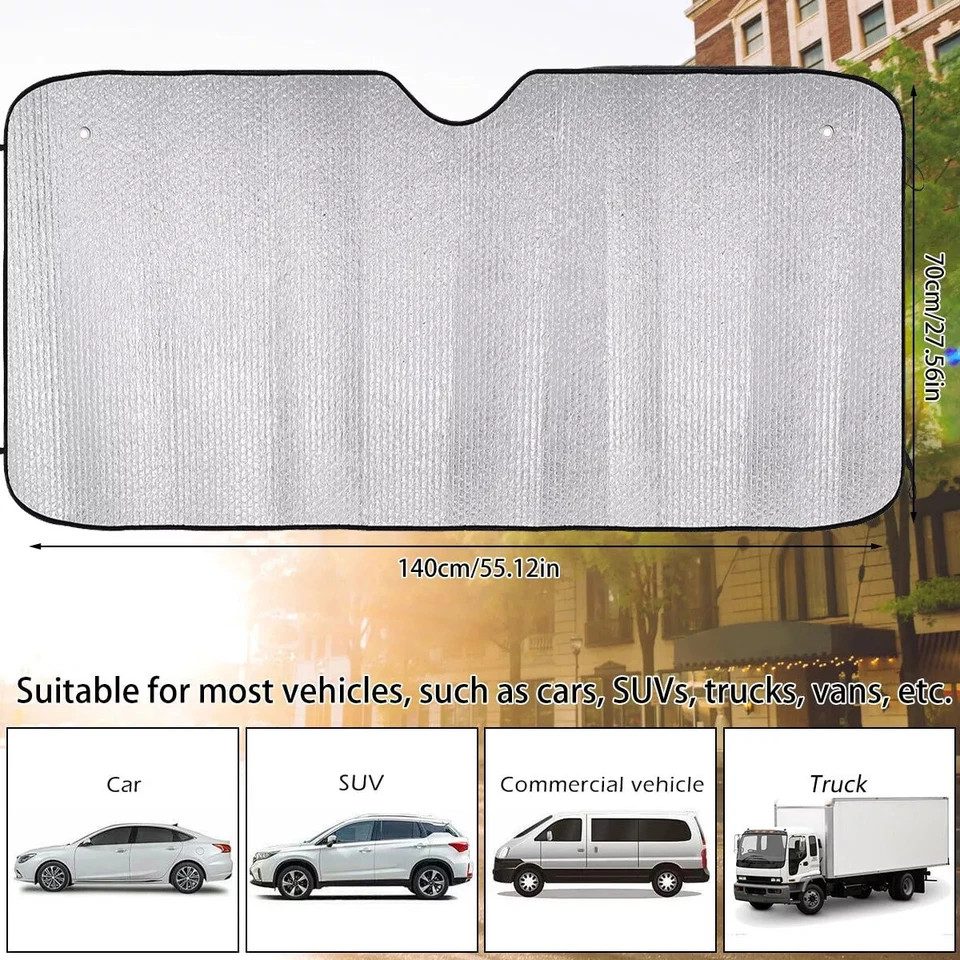 Foldable Car Windshield Front Window Sun Shade Cover Visor UV Block Protector