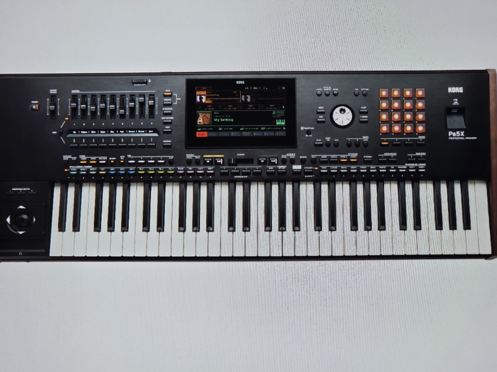Korg PA5X61 Electronic Keyboard - Black
