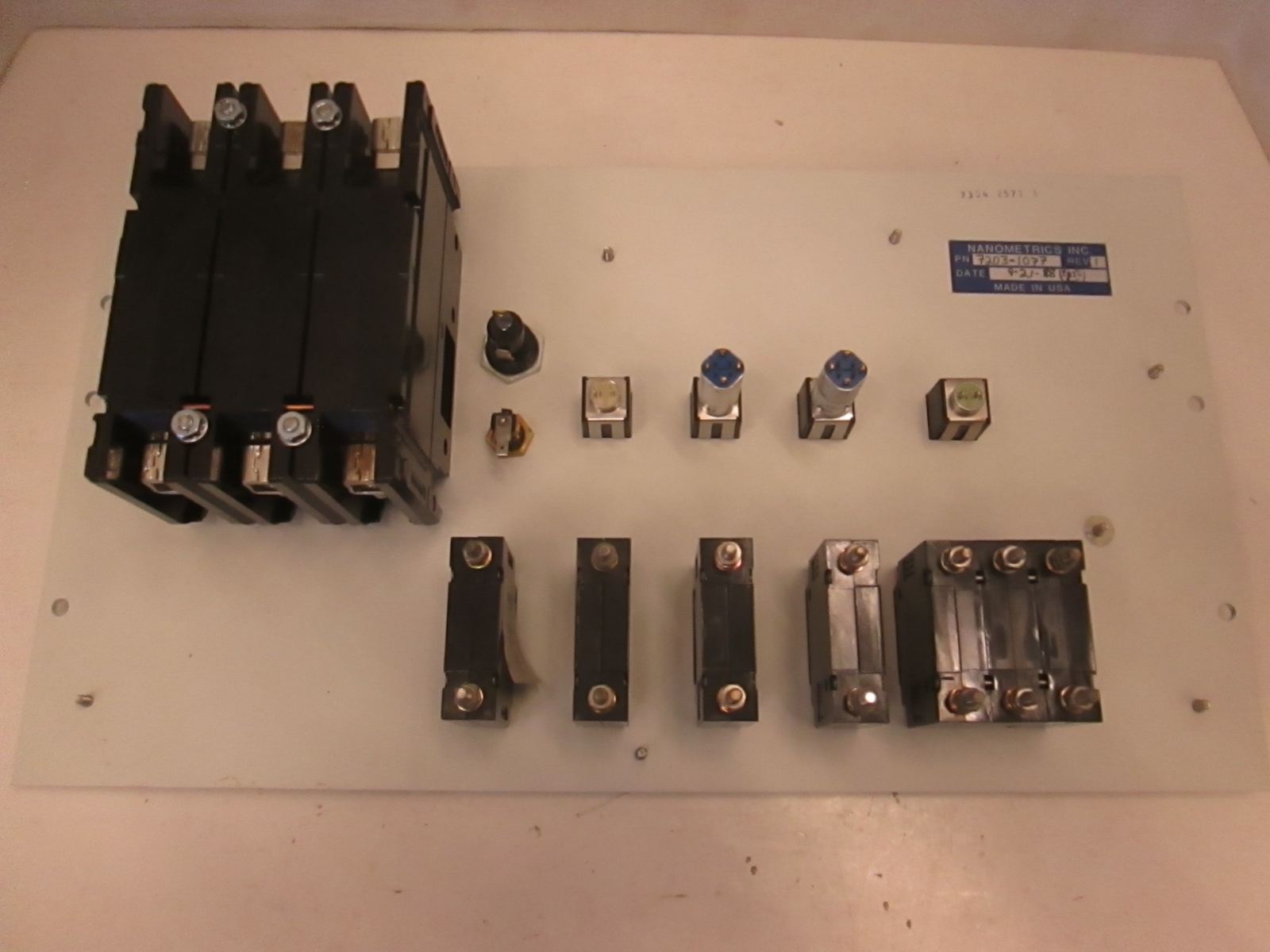 Nanometrics, 7203-1077, Control Panel, Used