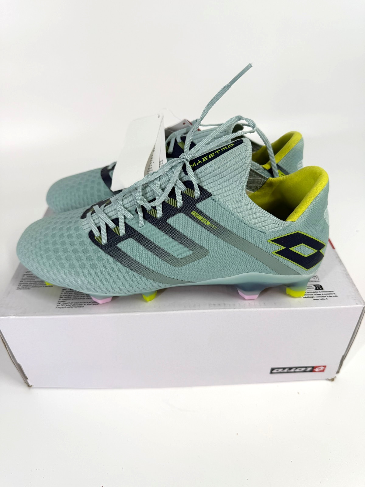 Lotto Maestro 100 V FG Soccer Cleats Men’s Size US 9.5 Green/Blue New